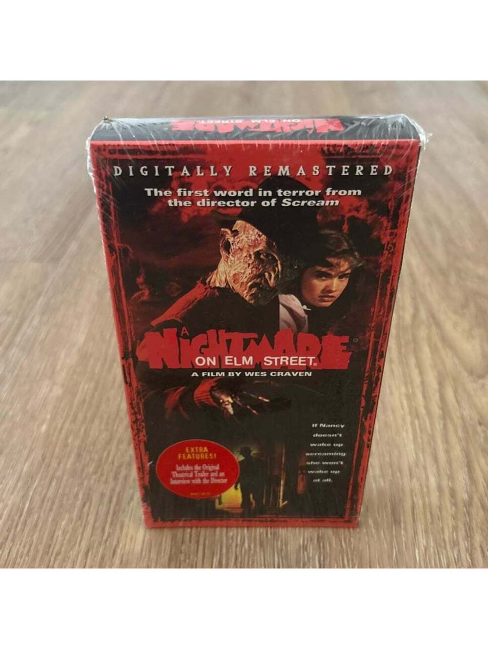 A Nightmare on Elm Street VHS Sealed Digitally Remastered Wes Craven New